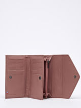 Portemonnee Paris Leder Etrier Violet paris EPAR469-vue-porte